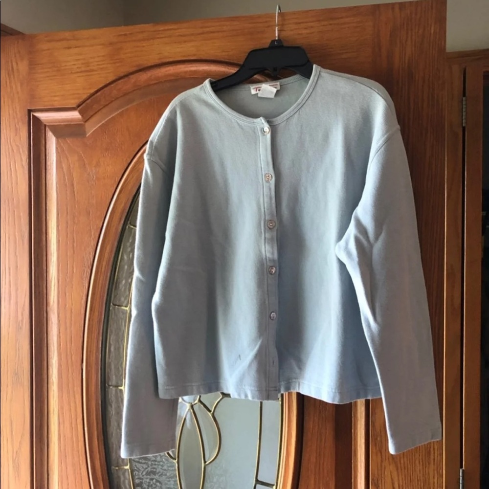Talbots Button Up Sweater